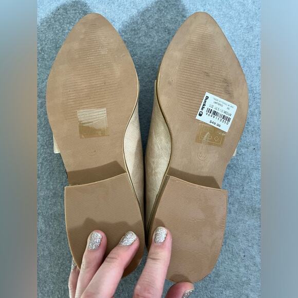 Beast Carter bootie‎ boots mule tan slip ons work shoes flats new size 5.5 - Picture 7 of 9